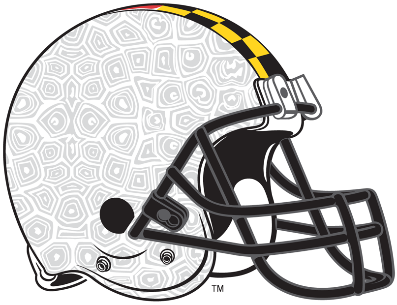 Maryland Terrapins 0-Pres Helmet Logo t shirts iron on transfers